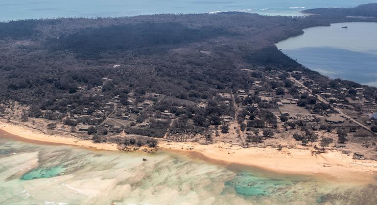 Iles Tonga : des « dégâts importants » dans l’archipel après l’éruption volcanique sous-marine